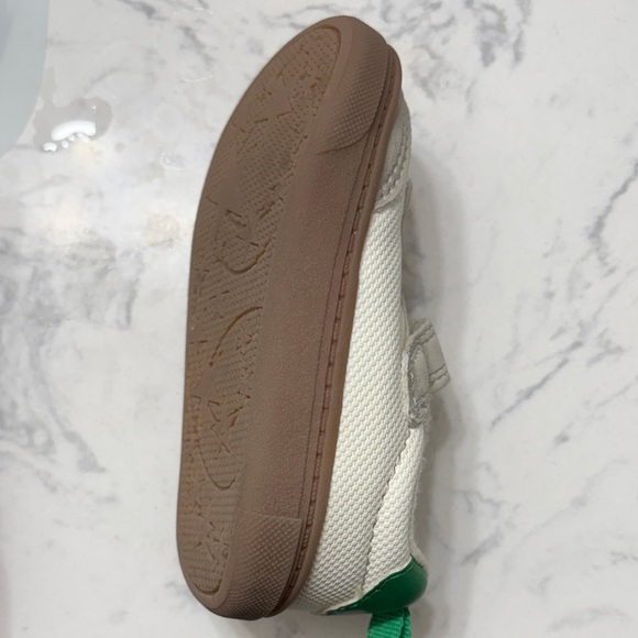 Carter's Beige and White Baby Walkers - Picture 2 of 3